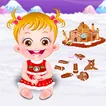 Baby Hazel Gingerbread House