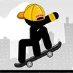 Stickman Skate 360 Epic City