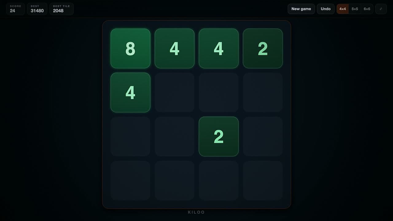 2048 screenshot 1 of 4