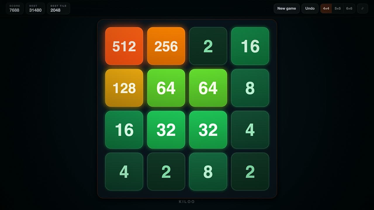 2048 screenshot 2 of 4