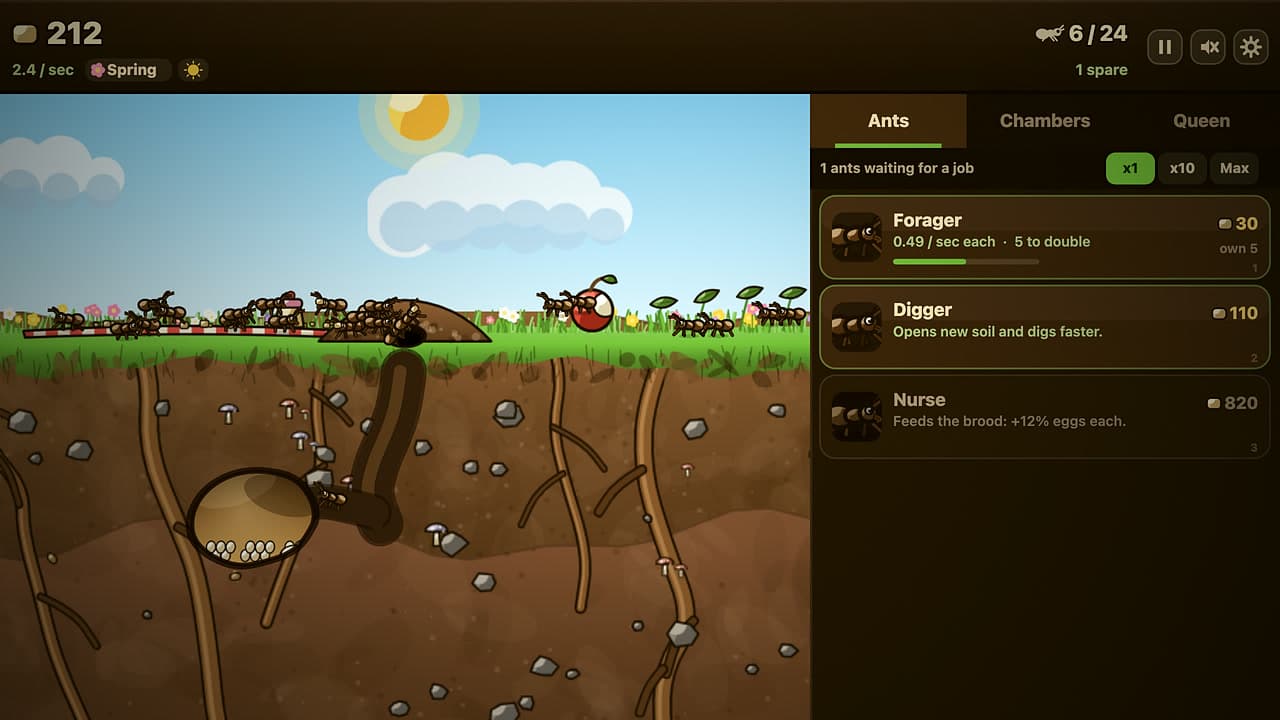 Ant Empire: скриншот 1 з 4
