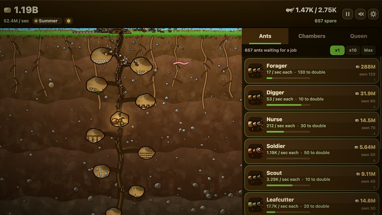 Ant Empire: скриншот 2 з 4