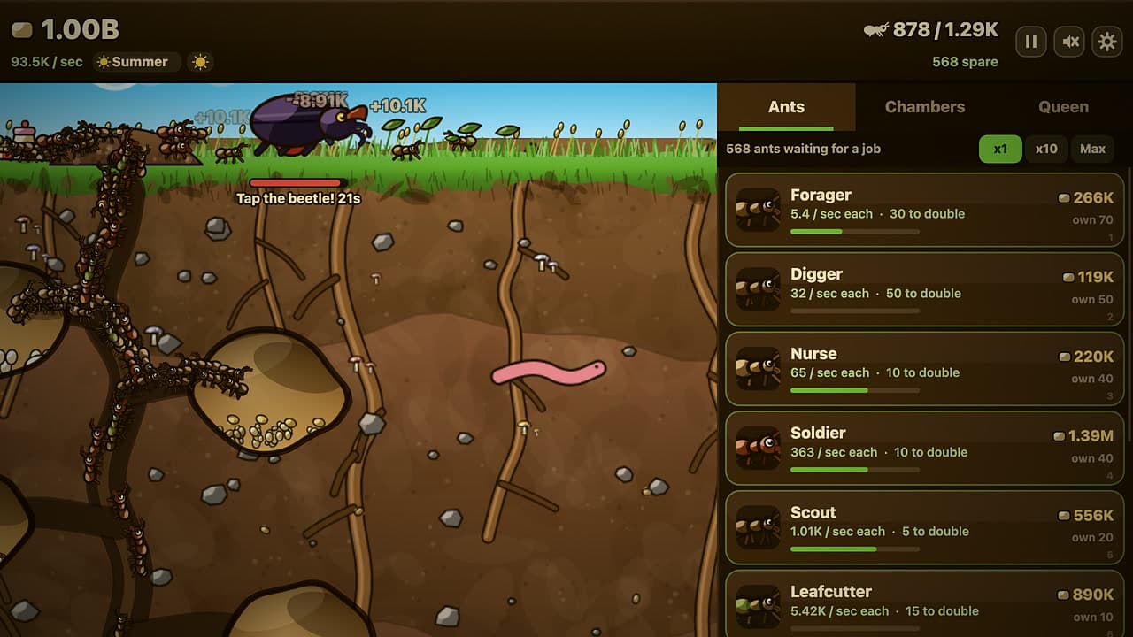 Ant Empire: скриншот 3 з 4