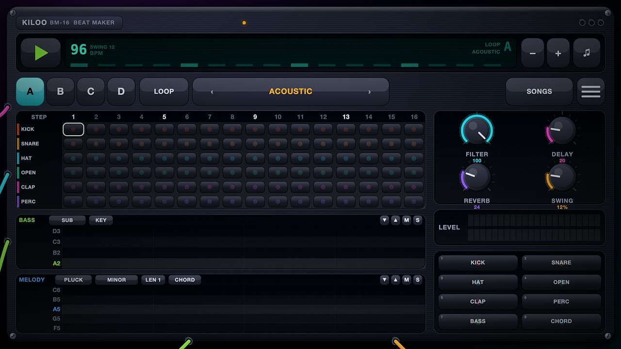 Screenshot 1 di 4 di Beat Maker