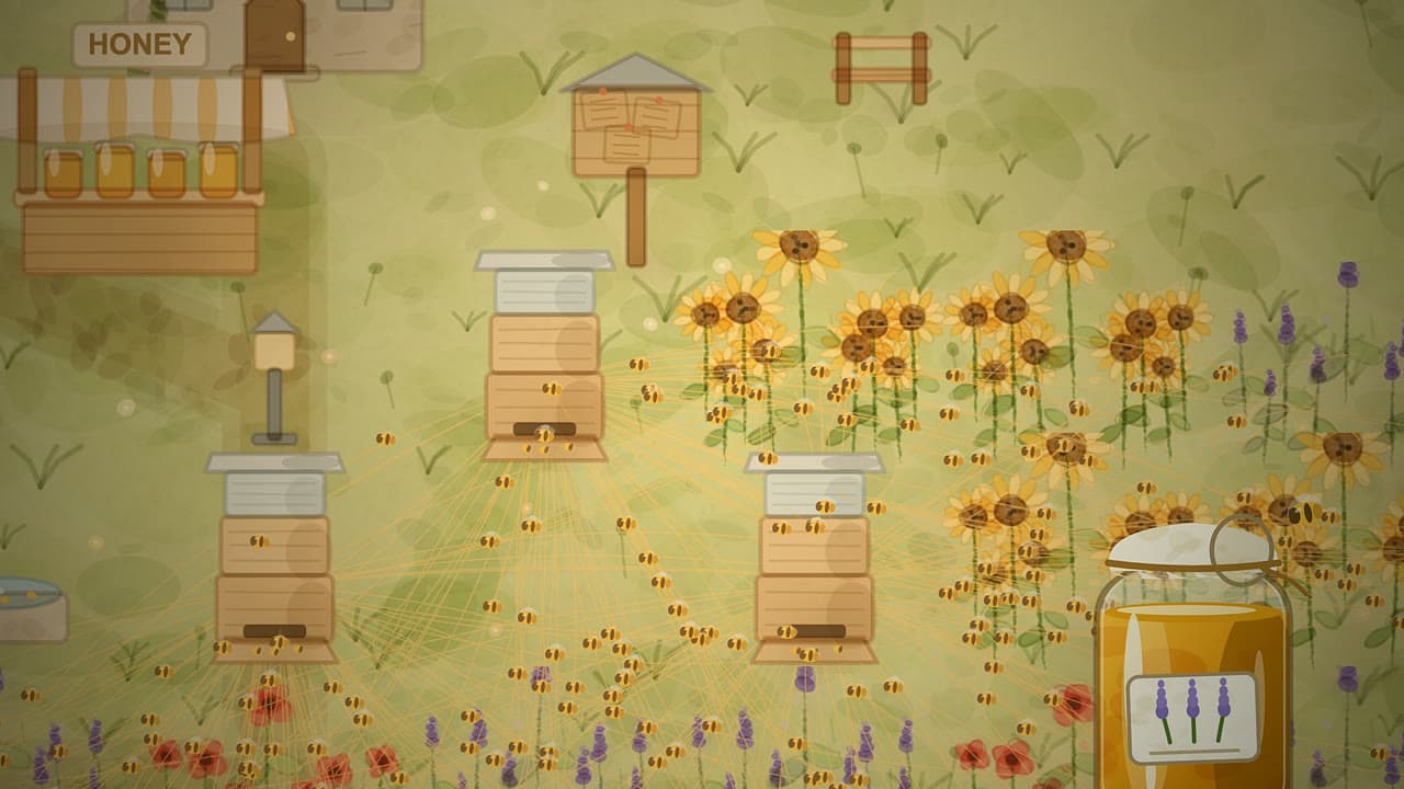 Bee Meadow – klíčová grafika