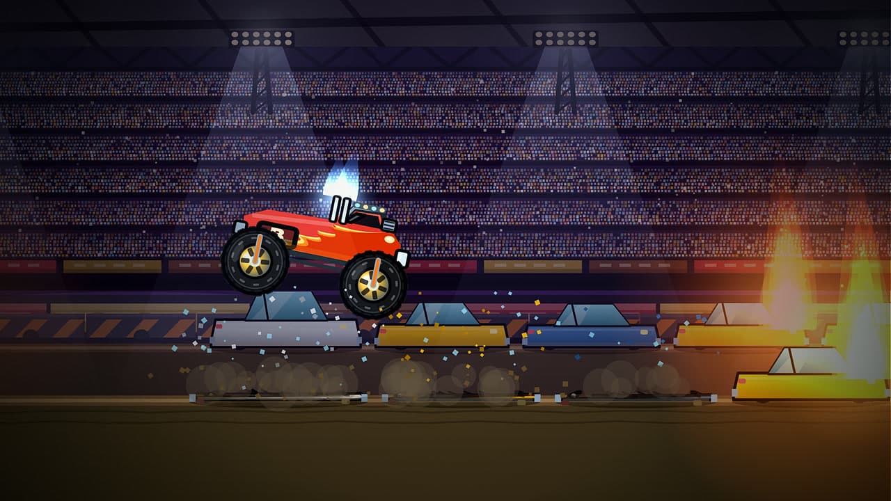 Big Wheel Bash – klíčová grafika