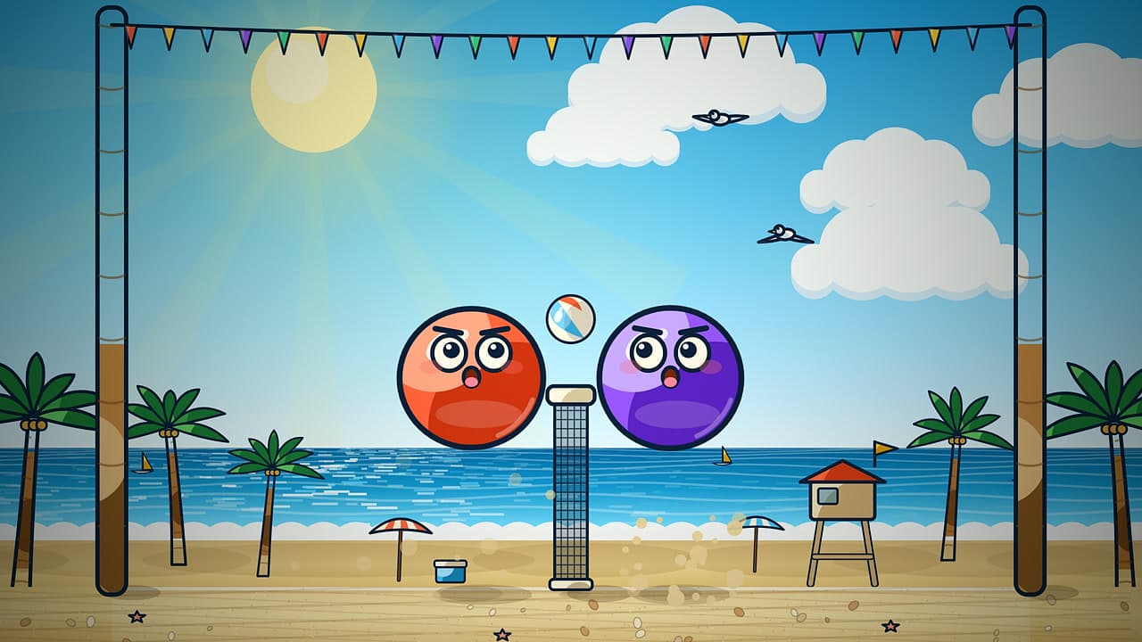 Blob Volley – klíčová grafika