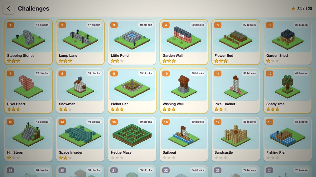 Képernyőkép a(z) Block Builder játékból (3/4)