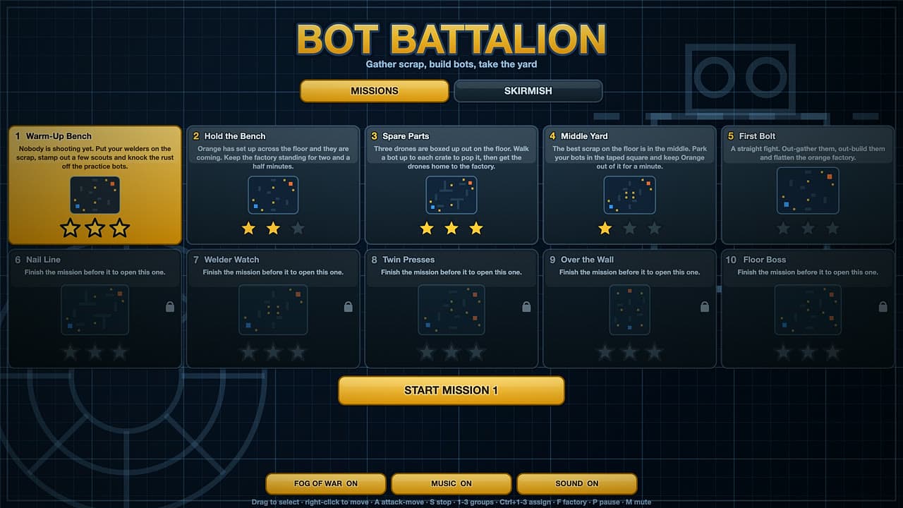 Captura 1 de 4 de Bot Battalion