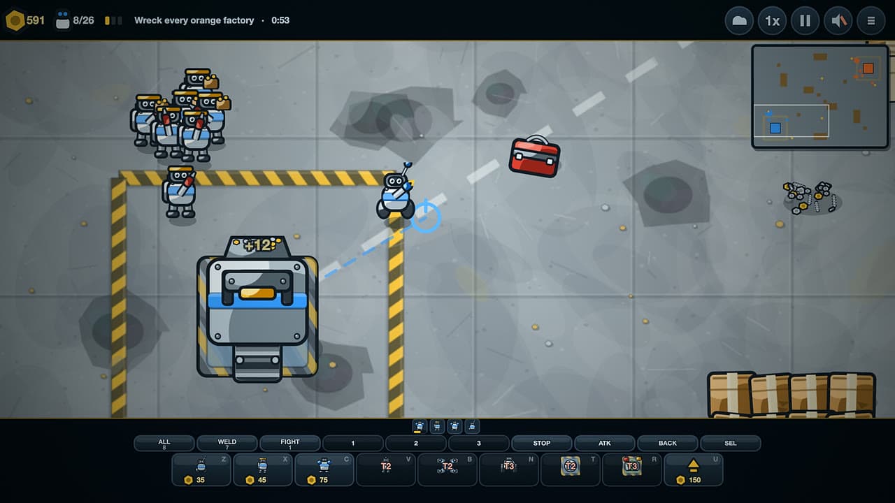 Captura 2 de 4 de Bot Battalion