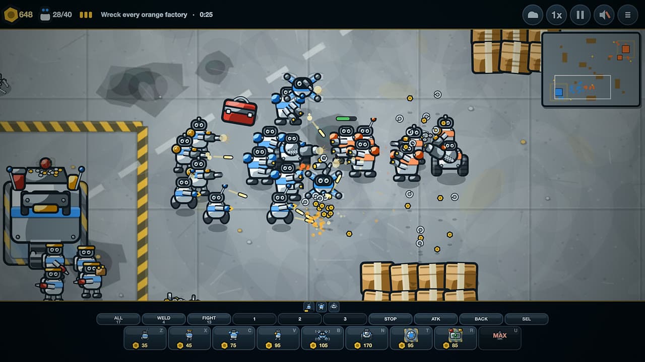 Captura 3 de 4 de Bot Battalion
