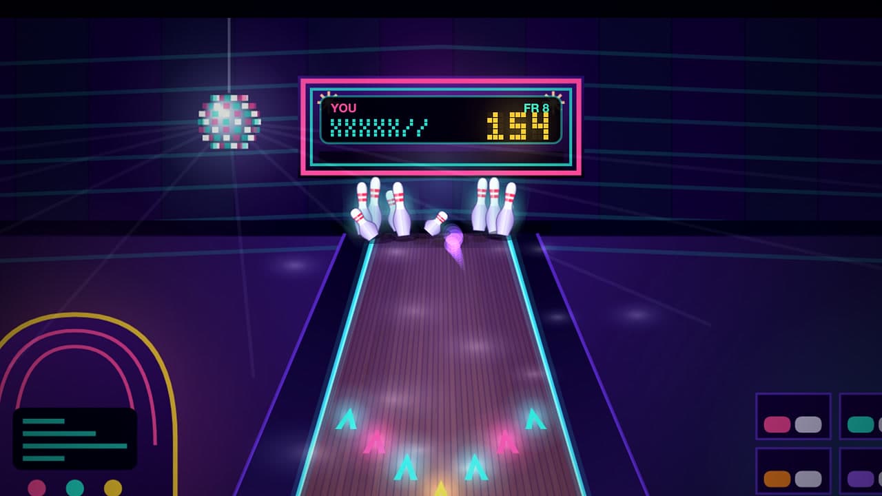 Bowling Alley – klíčová grafika