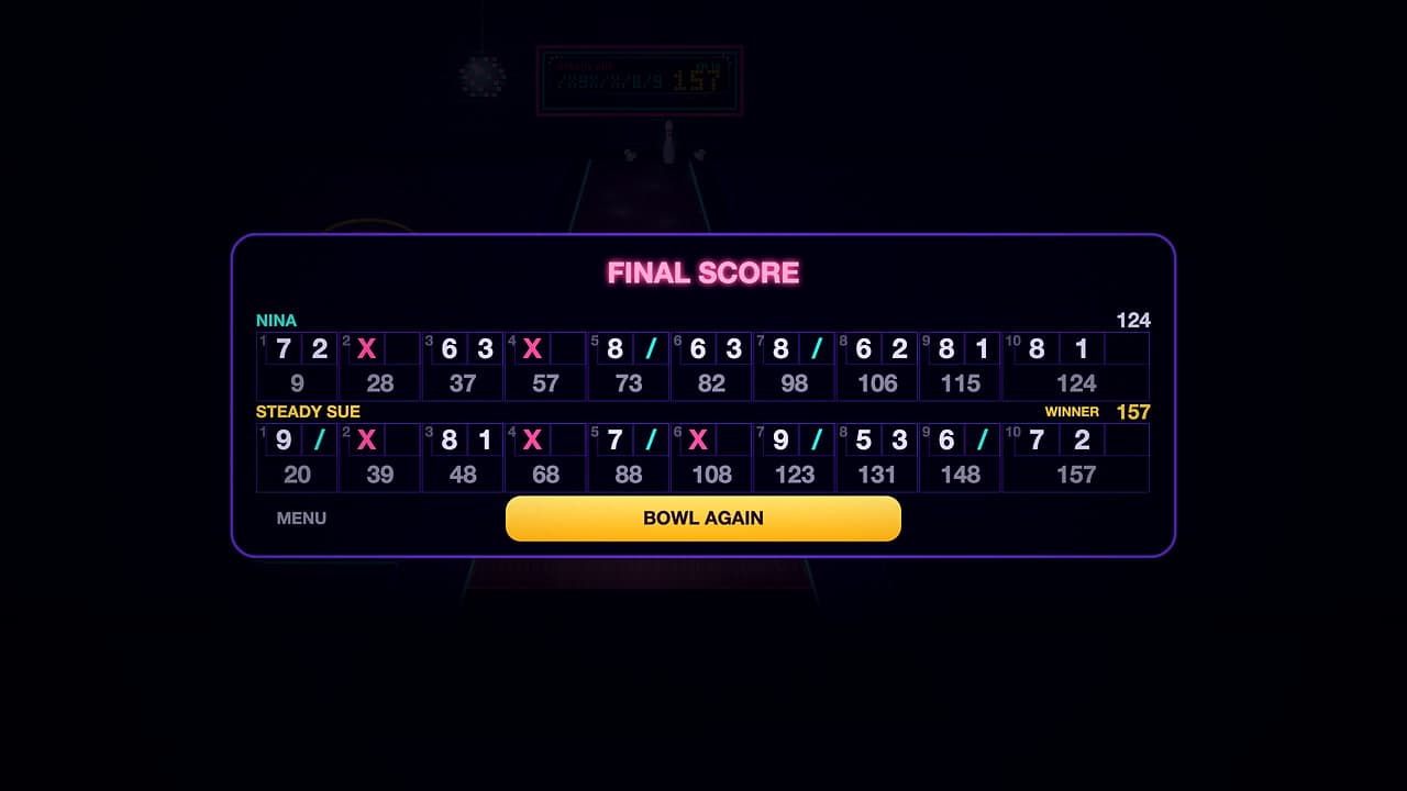Skärmbild 4 av 4 från Bowling Alley