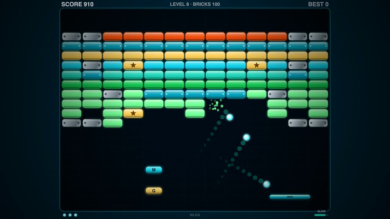 Brick Blast – klíčová grafika