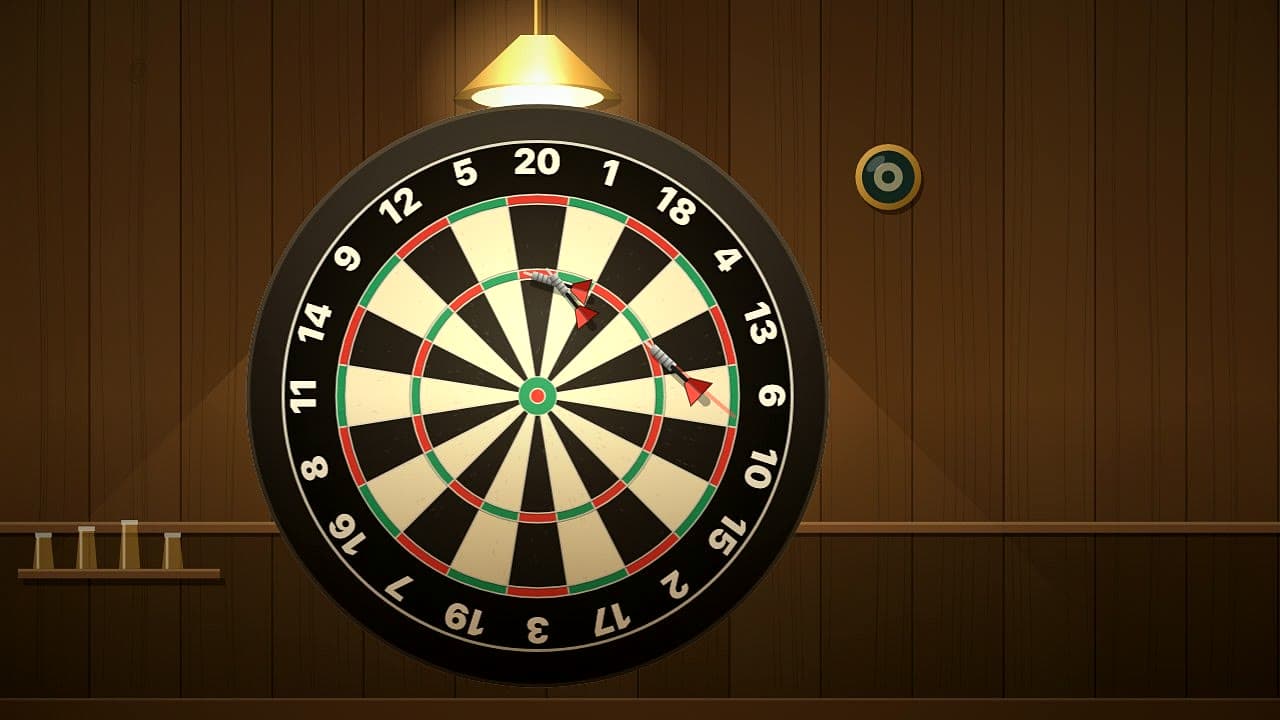 Bullseye Darts – klíčová grafika
