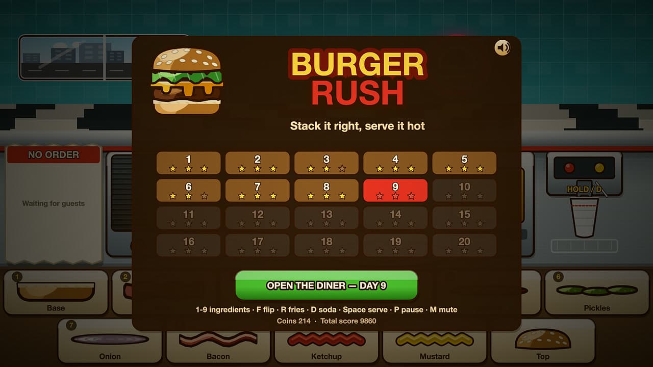 Burger Rush – kuvakaappaus 1/4
