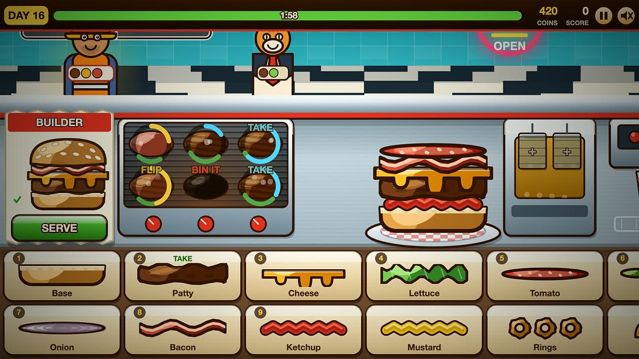 Burger Rush – kuvakaappaus 3/4