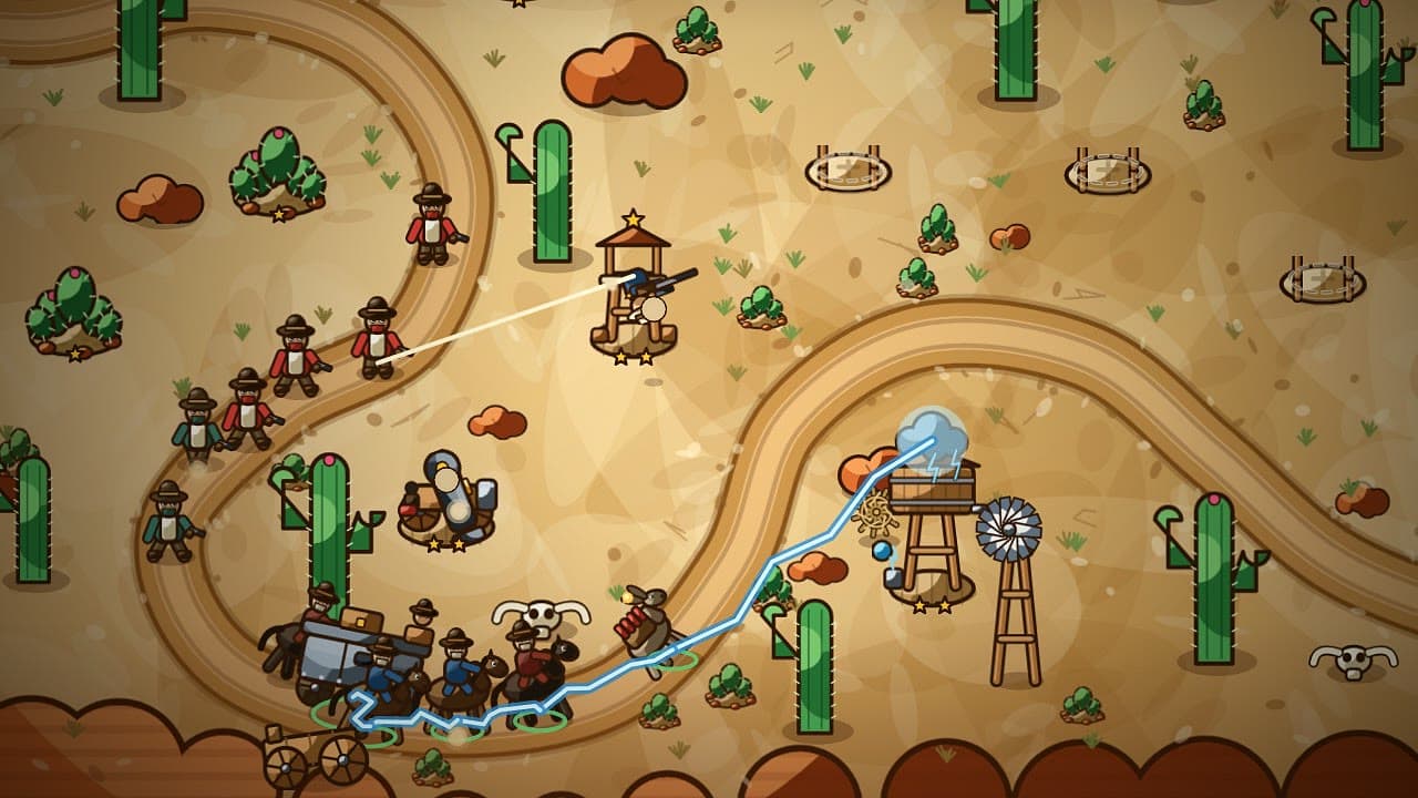 Cactus Canyon – klíčová grafika