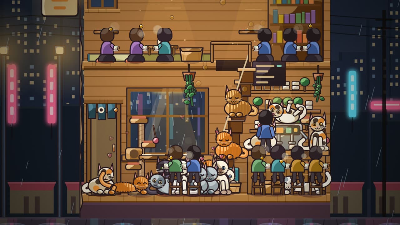 Cat Cafe – klíčová grafika