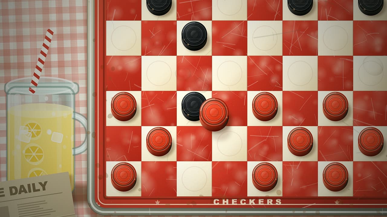 Checkers – klíčová grafika
