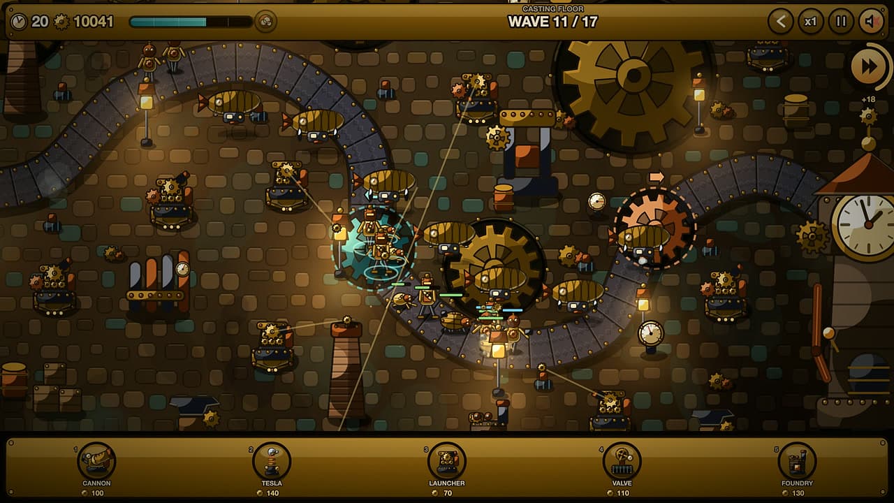 Képernyőkép a(z) Clockwork Keep játékból (3/4)