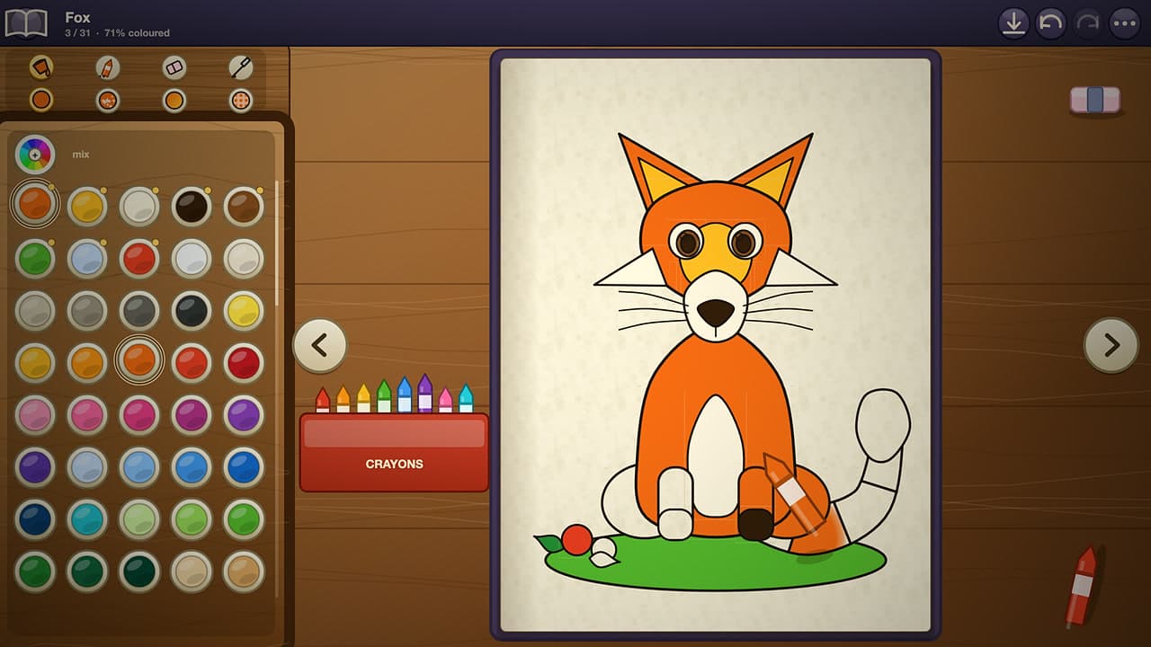 Colour Book – klíčová grafika