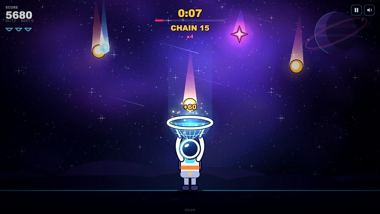Képernyőkép a(z) Comet Catcher játékból (4/4)