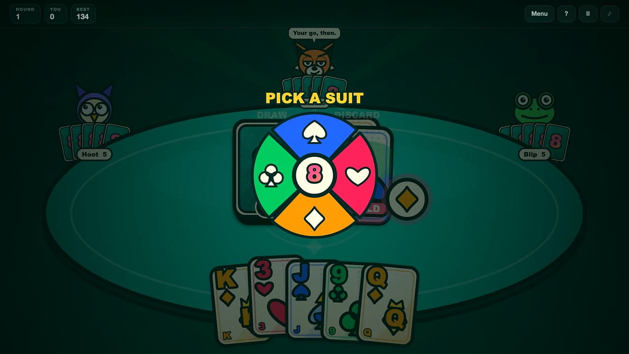 Screenshot 3 di 4 di Crazy Eights