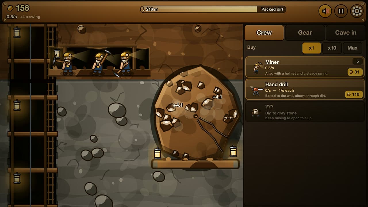 Screenshot 1 di 4 di Deep Dig