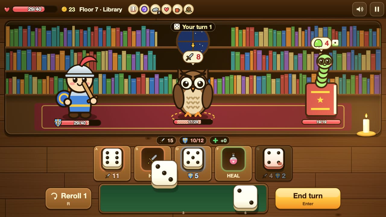 Dice Dungeon screenshot 1 of 4