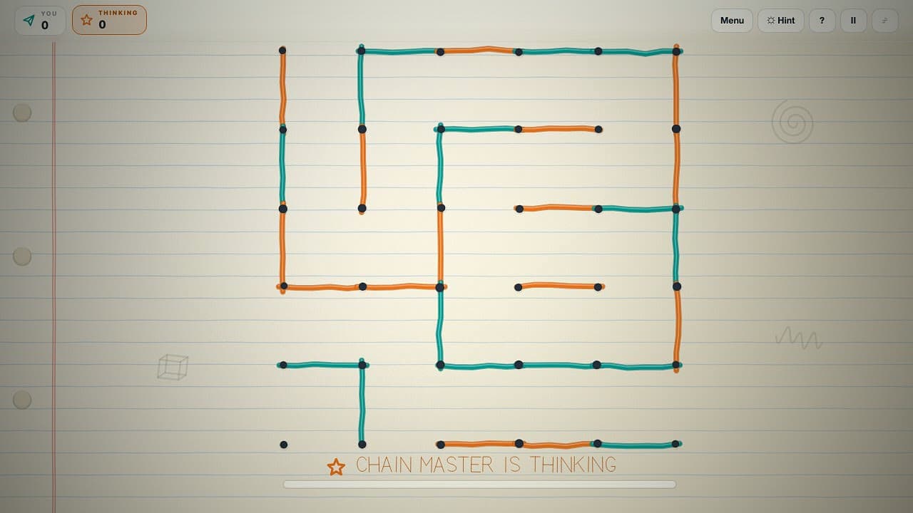 Skjermbilde 1 av 4 fra Dots and Boxes