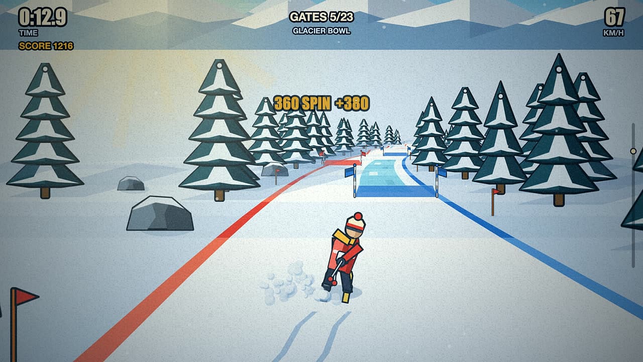 Skjermbilde 2 av 4 fra Downhill Dash