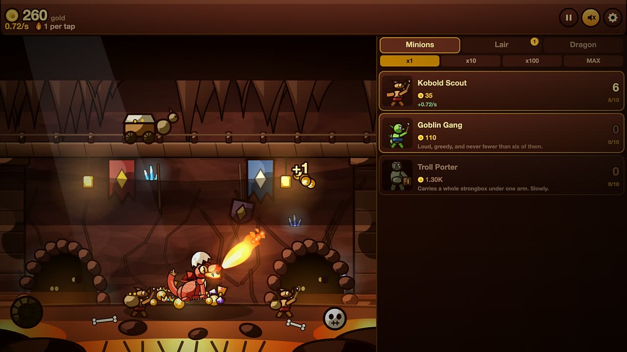 Screenshot 1 van 4 van Dragon Hoard