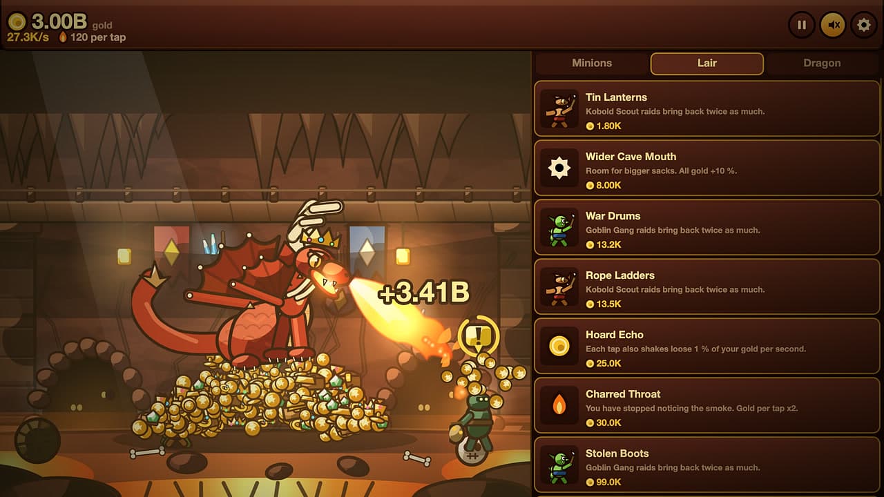 Screenshot 3 van 4 van Dragon Hoard