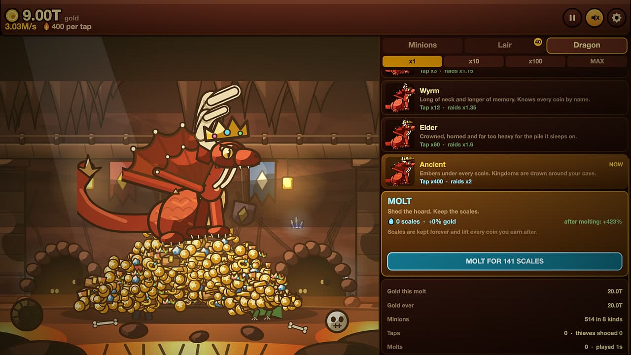 Screenshot 4 van 4 van Dragon Hoard