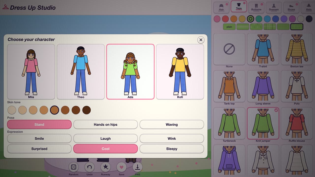 Screenshot 1 di 4 di Dress Up Studio