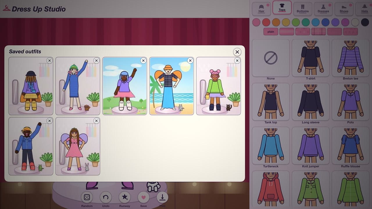 Screenshot 4 di 4 di Dress Up Studio
