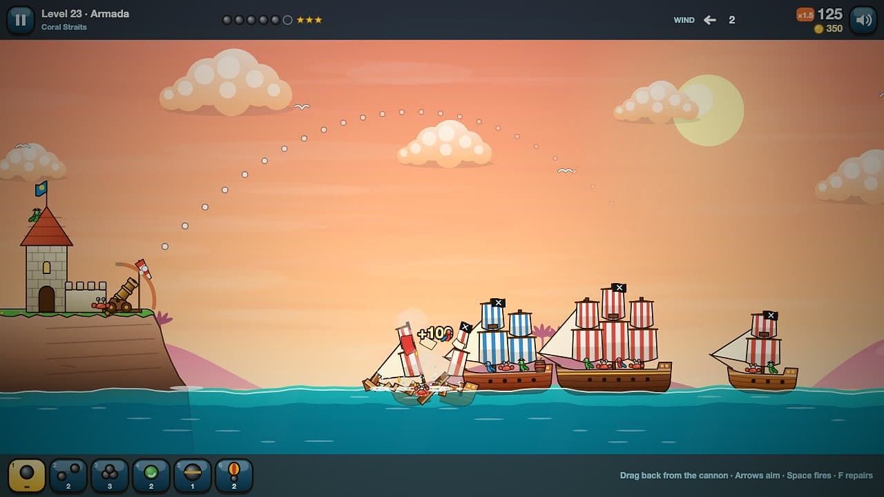 Fort Cannon: zrzut ekranu 1 z 4