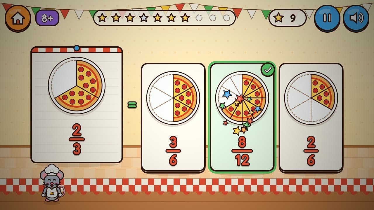 Fraction Pizza – snímek 2 z 4
