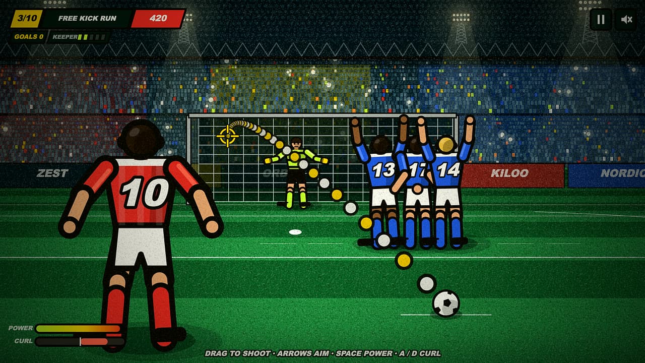 Free Kick Frenzy – captura 2 din 4