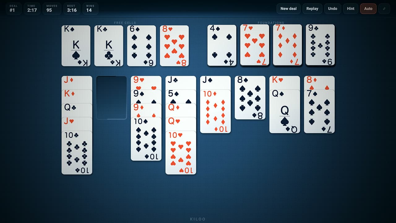 FreeCell screenshot 3 of 4