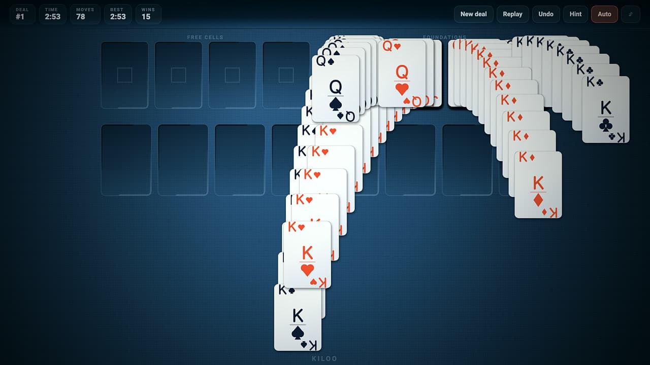 FreeCell screenshot 4 of 4