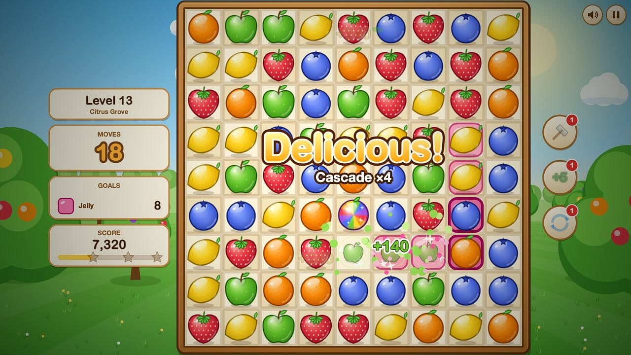 Fruit Cascade screenshot 1 of 4
