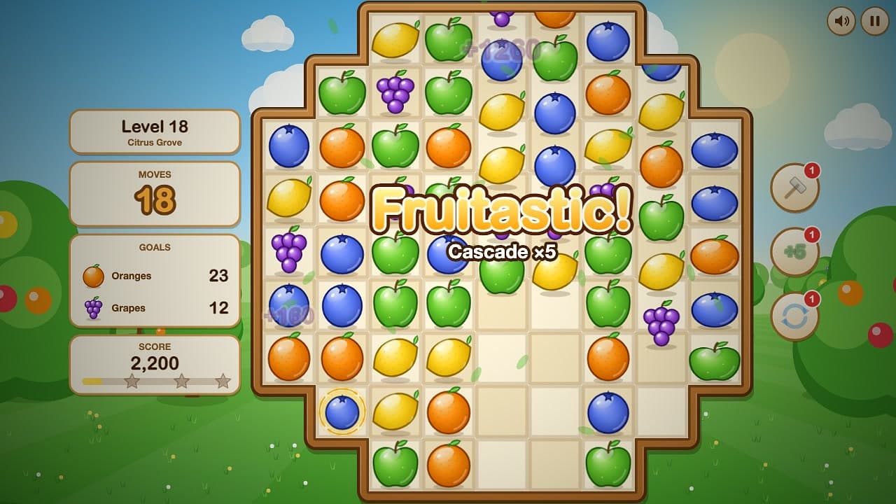 Fruit Cascade screenshot 2 of 4
