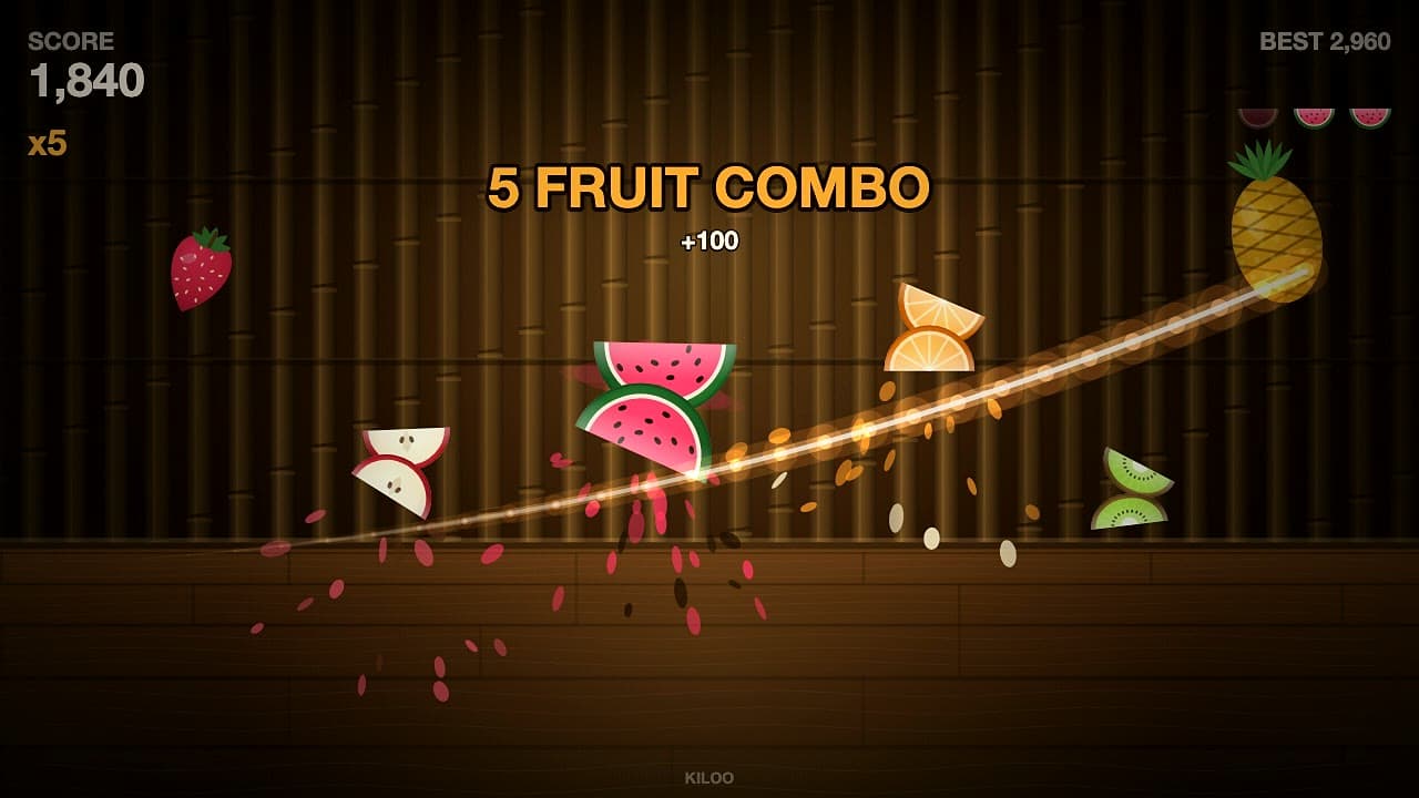 Screenshot 1 di 4 di Fruit Slice