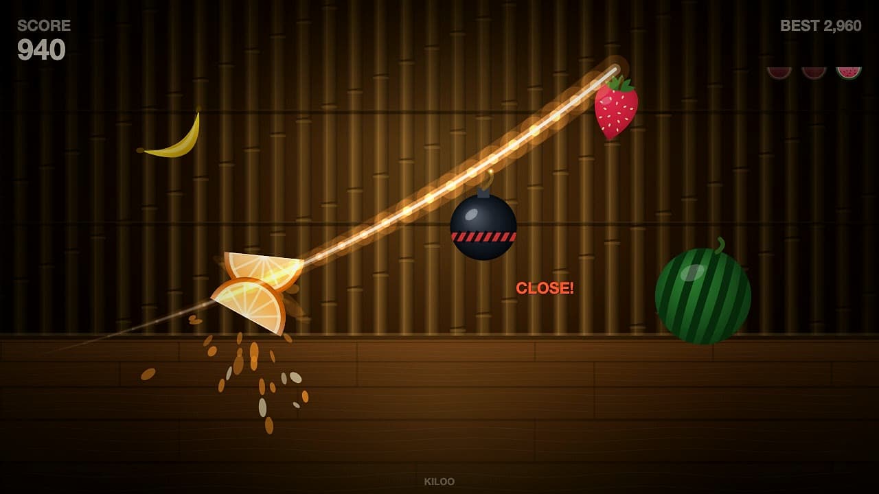 Screenshot 2 di 4 di Fruit Slice