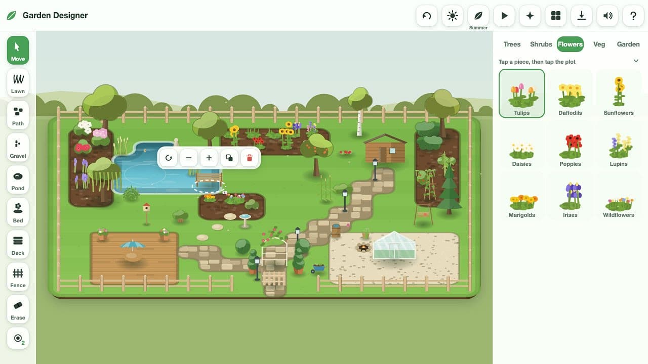 Garden Designer screenshot 1 of 4