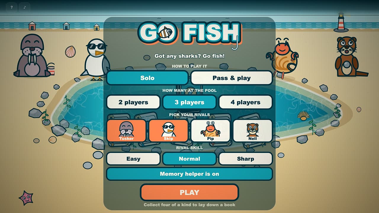 Skjermbilde 1 av 4 fra Go Fish
