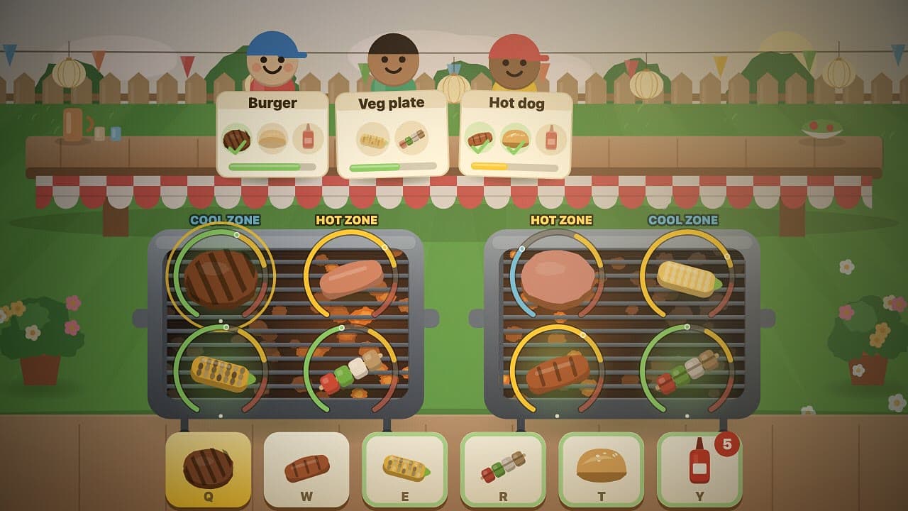 Grill Master – klíčová grafika