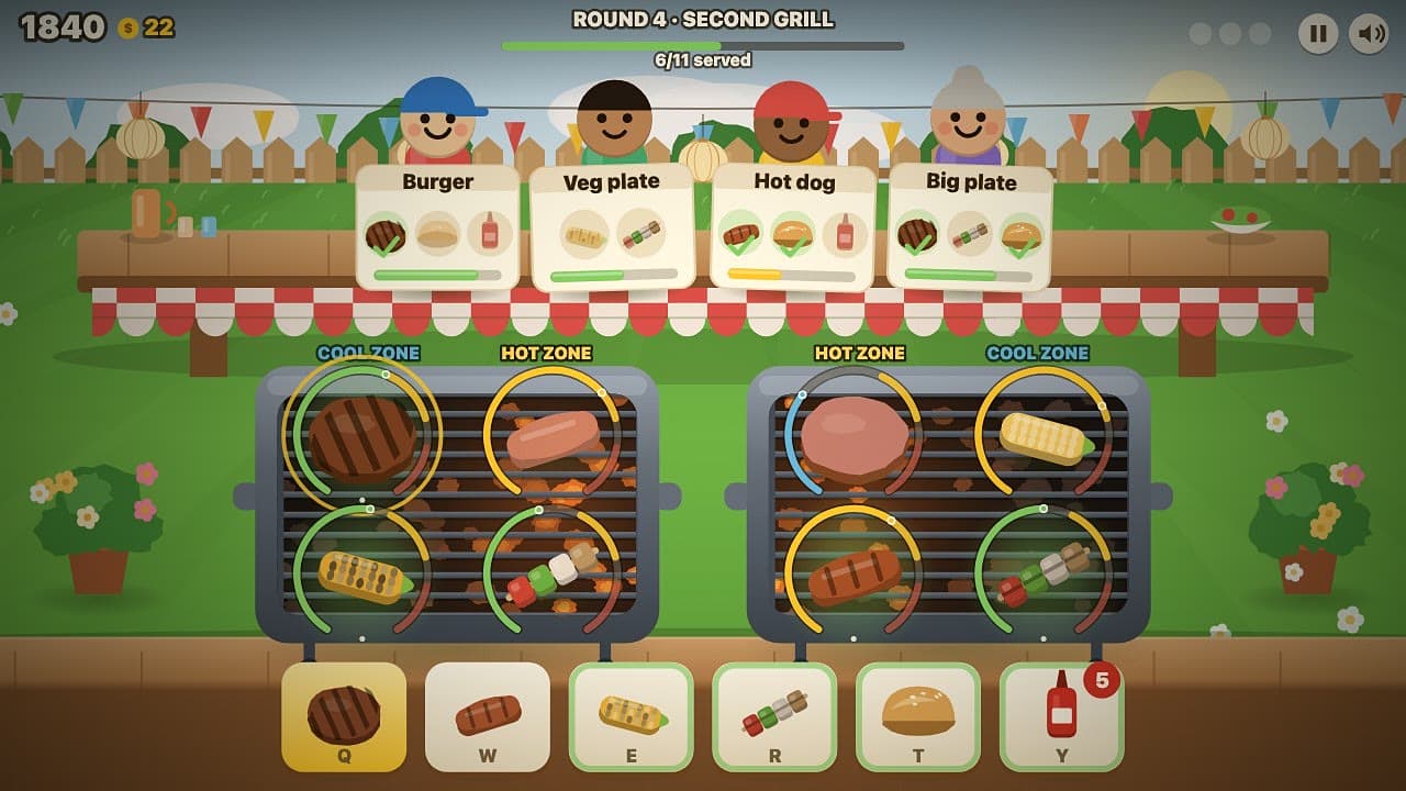 Képernyőkép a(z) Grill Master játékból (1/4)
